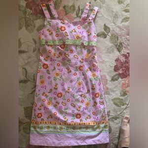 Bonnie Jean Pink Floral Kids Dress